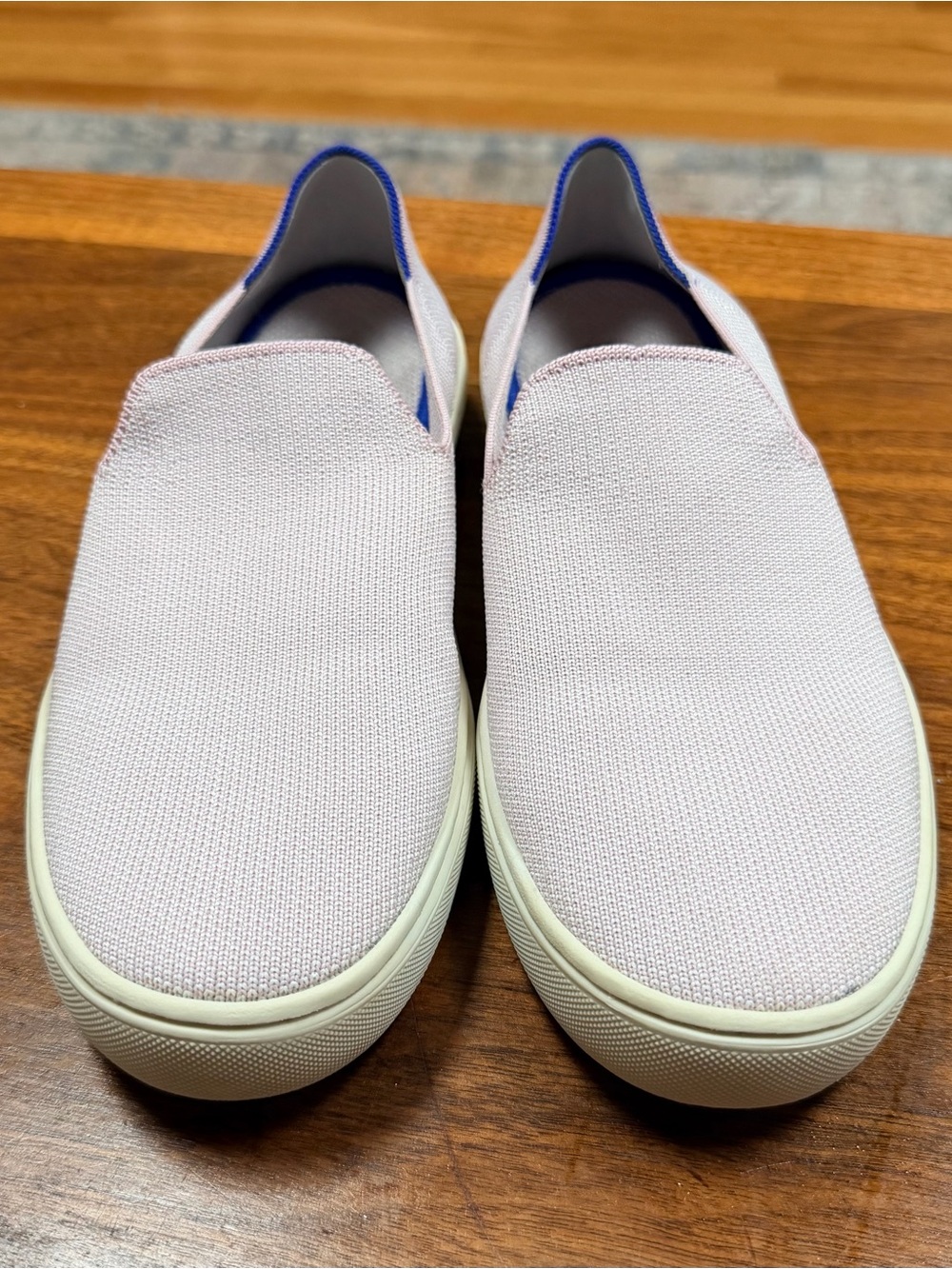 Rothy’s Women’s Slip-On Knit Sneakers Light Pink / Blush 8.5 🌸💕